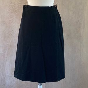 Armani Collezioni Classic Black Skirt